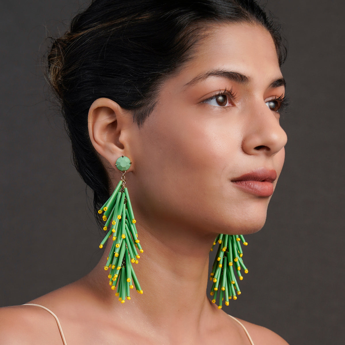 FRINGE EARRING