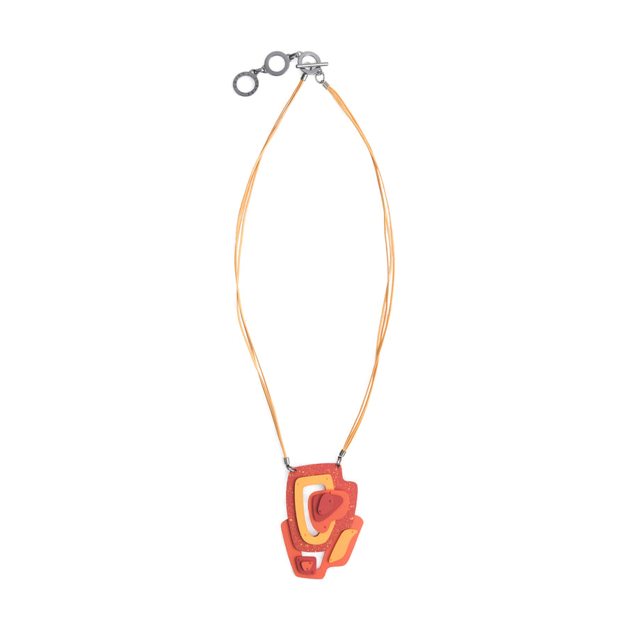 STRATE PENDANT TERRA COTTA