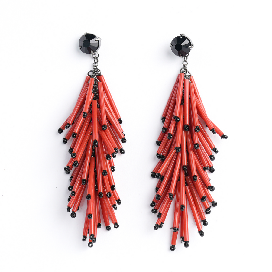 FRINGE EARRING