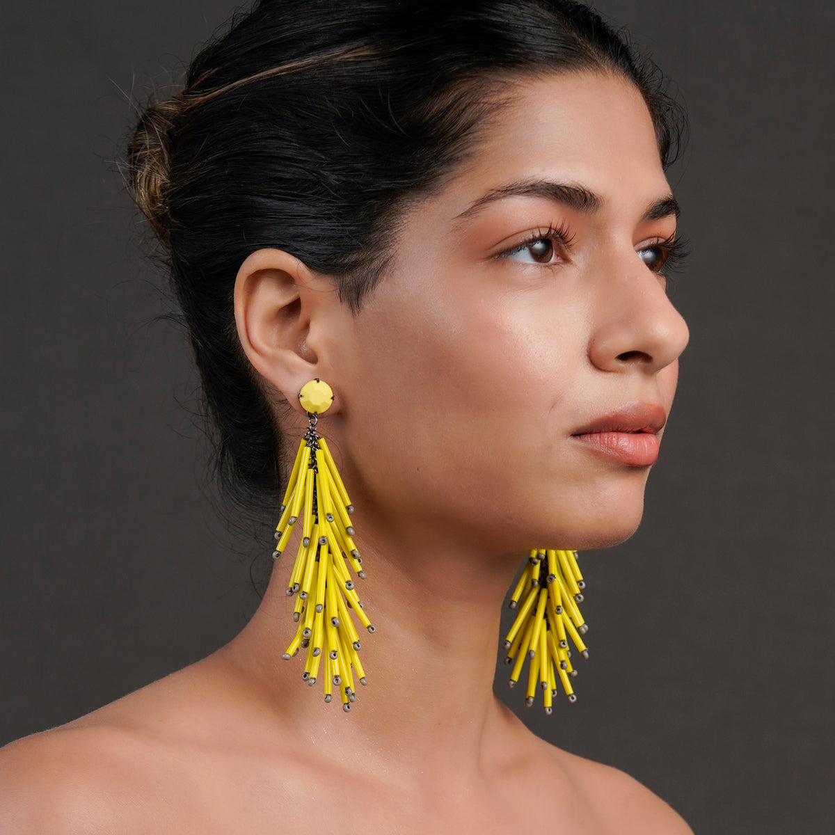 FRINGE EARRING