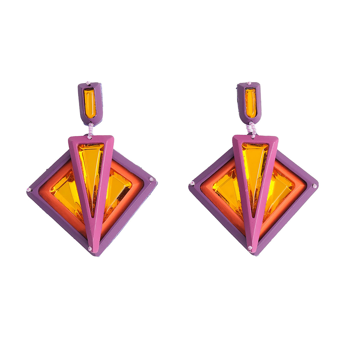VENETIAN DECO EARRING