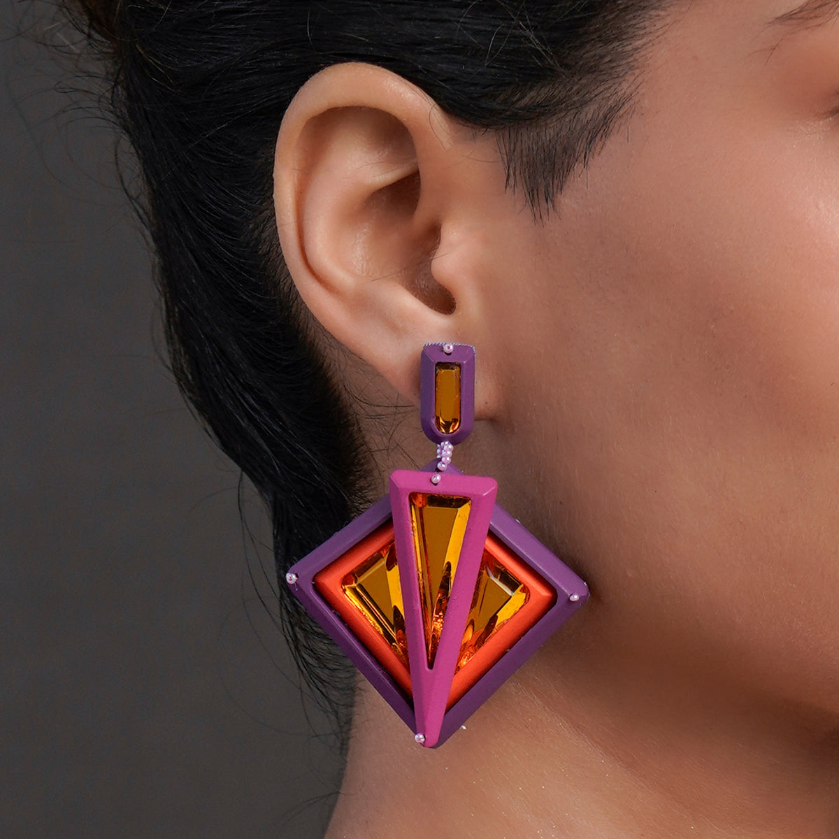 VENETIAN DECO EARRING