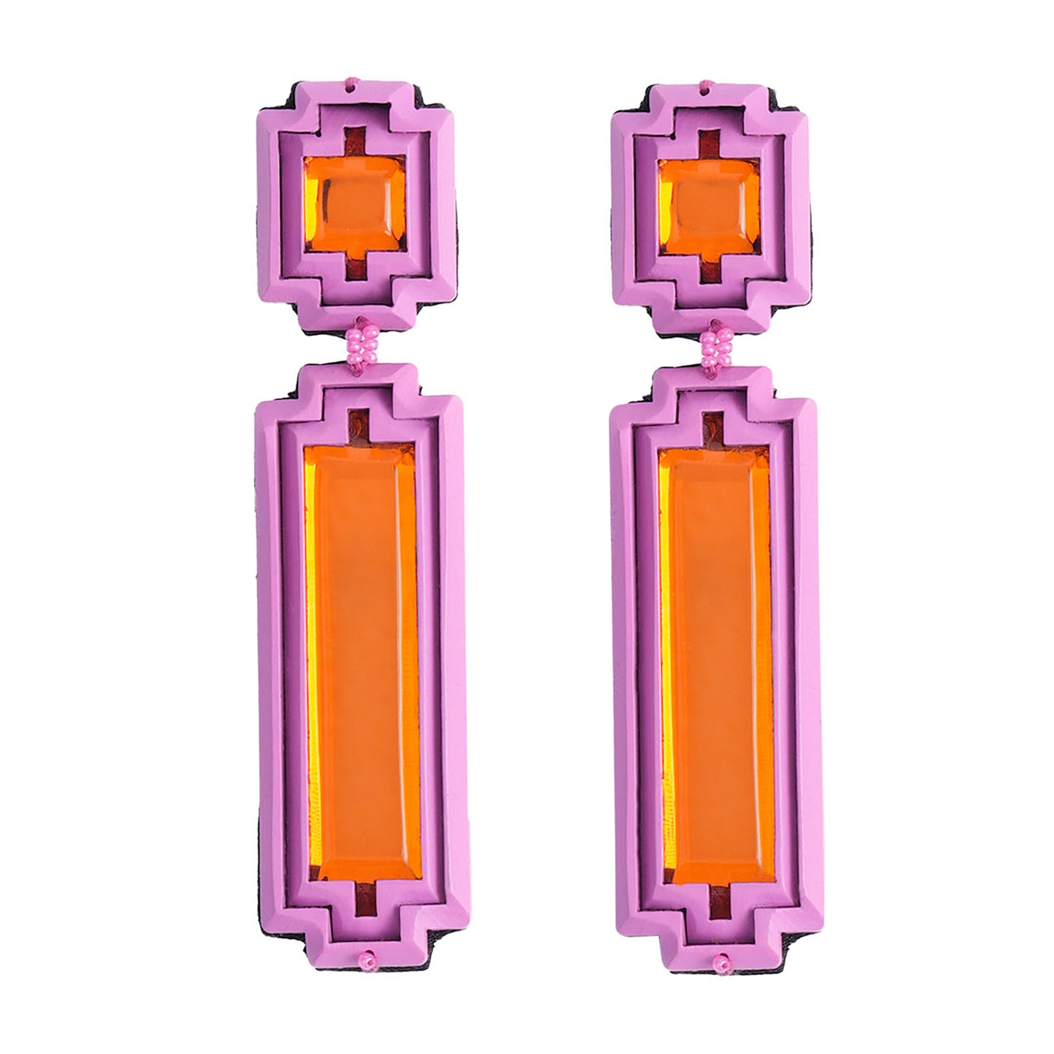 venetian-quadrate-earring-mauve-orange-1.jpg