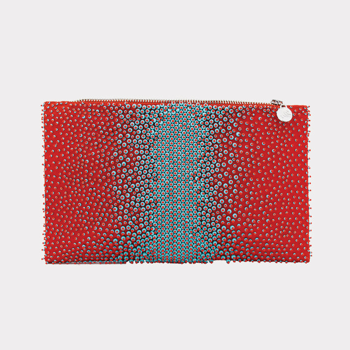 POLKA MANIA ZIP UP BAG